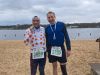 Kleine Runde Müggelturmlauf. Jörg und Thomas.