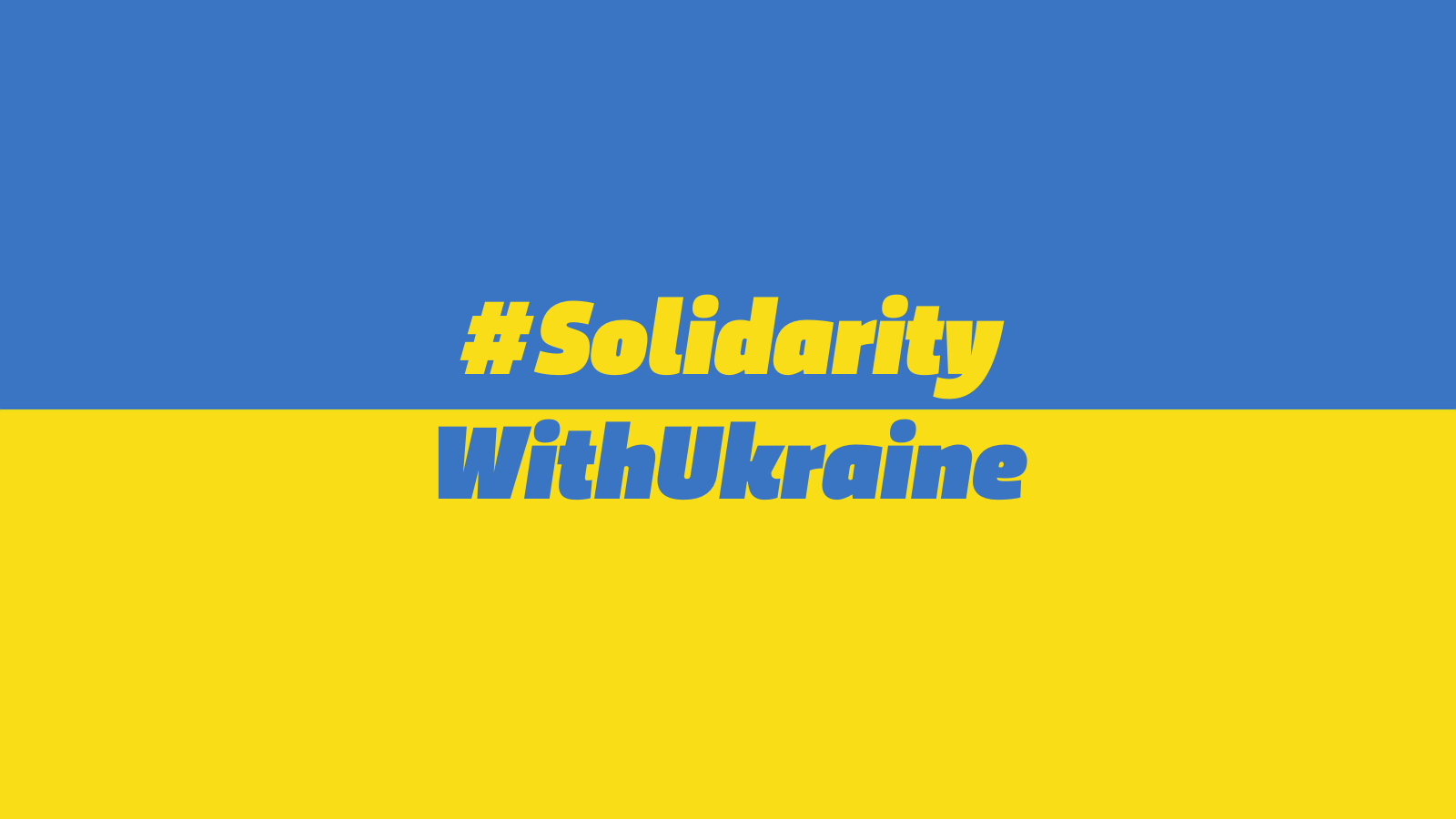Solidarität mit der Ukraine